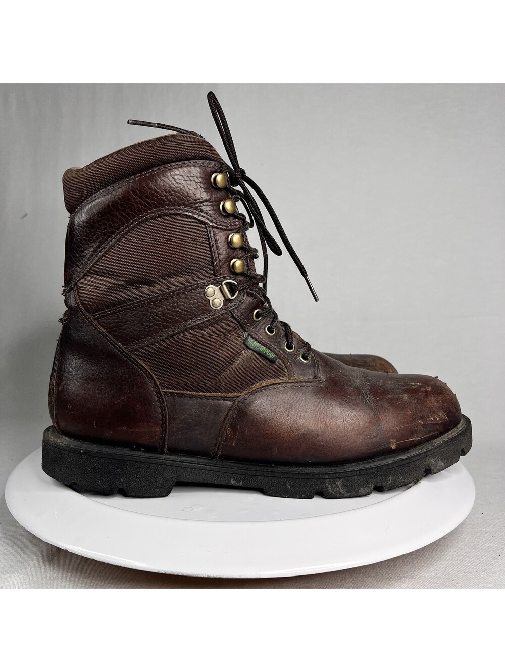 Georgia Homeland Boots Brown Steel Toe 8" WP Insulated Work Safety Men’s 13 M
